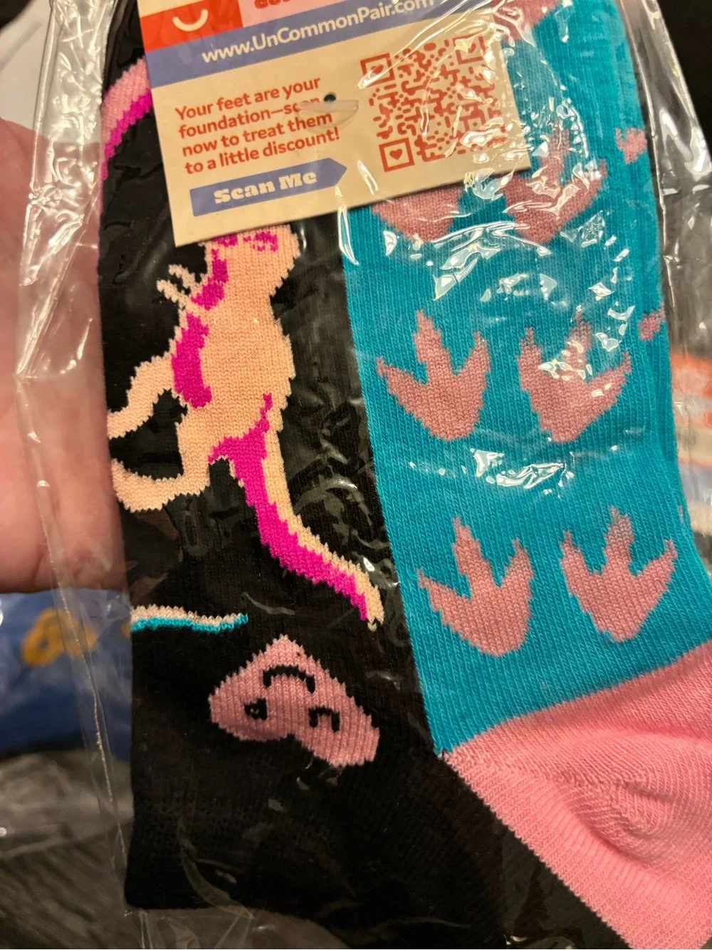 🧦 5-Pair UnCommon Pair Fun Novelty Socks Bundle NWT